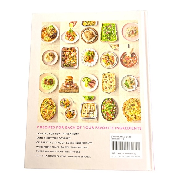 Jamie Oliver Cookbook 7 Ways-Easy Ideas for Every Day of the Week - Picture 7 of 8